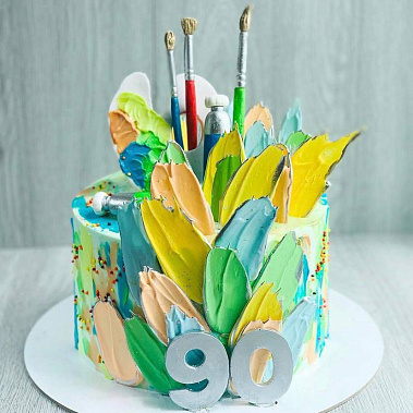 «Акварельный взрыв» купить - абакан.сладкоежкин.рф