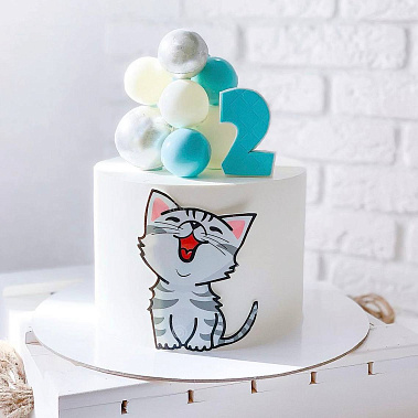 Торт "Мурчалка" купить - абакан.сладкоежкин.рф