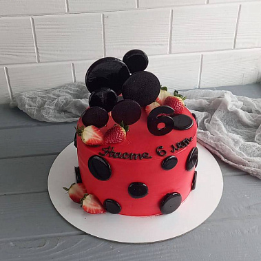 Торт "Божья коровка" купить - абакан.сладкоежкин.рф