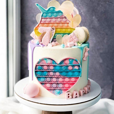 "Поп-ит единорог" купить - абакан.сладкоежкин.рф