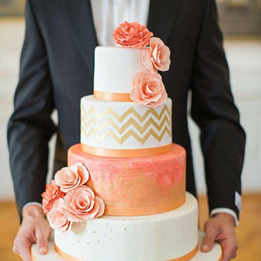 Торт "Персиковый" купить - абакан.сладкоежкин.рф