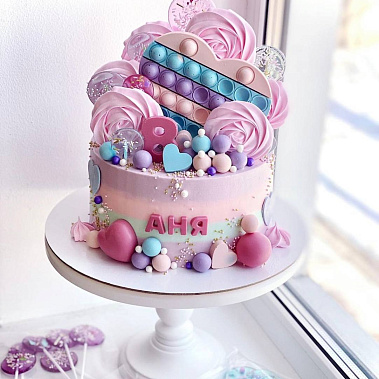 Торт "Сладкий поп-ит" купить - абакан.сладкоежкин.рф