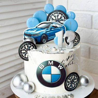 Торт "BMW" купить - абакан.сладкоежкин.рф