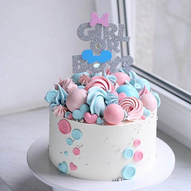 Торт "Girl or Boy" купить - абакан.сладкоежкин.рф
