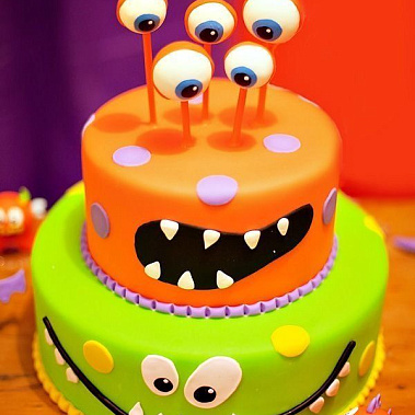 Торт "Монстры" купить - абакан.сладкоежкин.рф