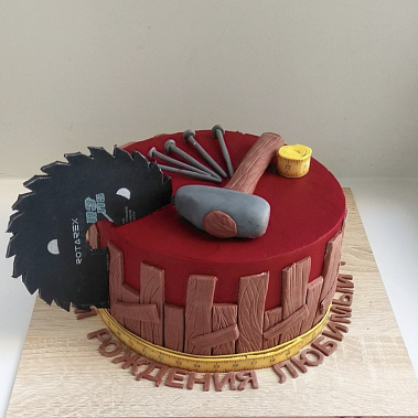 Торт "Серьезному мужчине" купить - абакан.сладкоежкин.рф