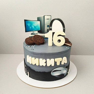 Торт "Компьютер" купить - абакан.сладкоежкин.рф