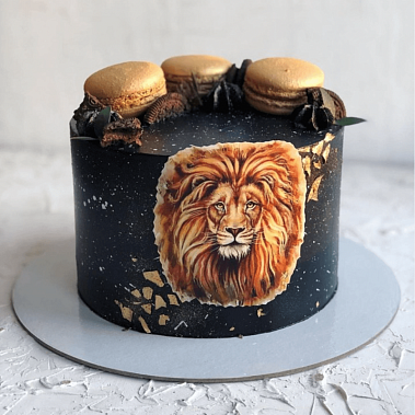 Торт "Лев" купить - абакан.сладкоежкин.рф