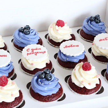 Капкейки "Бусинка" купить - абакан.сладкоежкин.рф