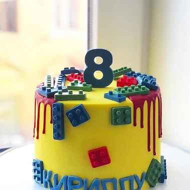 Торт "Лего" купить - абакан.сладкоежкин.рф