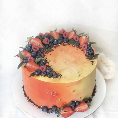 Торт «Закат» купить - абакан.сладкоежкин.рф