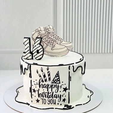 Торт "Кроссовки" купить - абакан.сладкоежкин.рф
