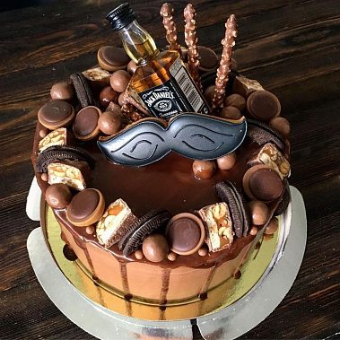 Торт "Усы" купить - абакан.сладкоежкин.рф