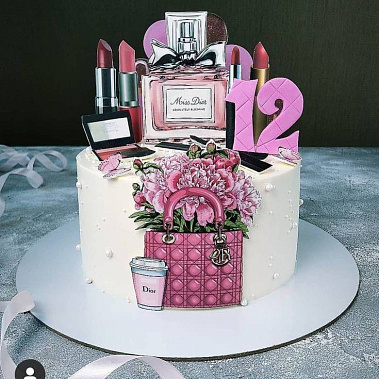 Торт "Косметика" купить - абакан.сладкоежкин.рф