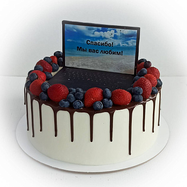Торт "Ноутбук" купить - абакан.сладкоежкин.рф