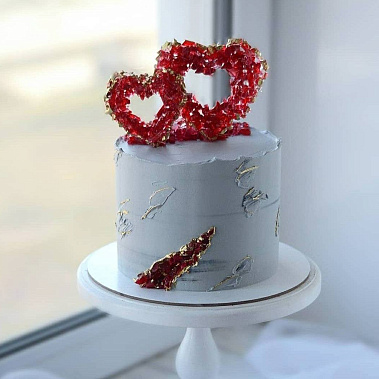 «Элегантное сердце» купить - абакан.сладкоежкин.рф